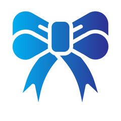 Flat Gradient ribbon icon