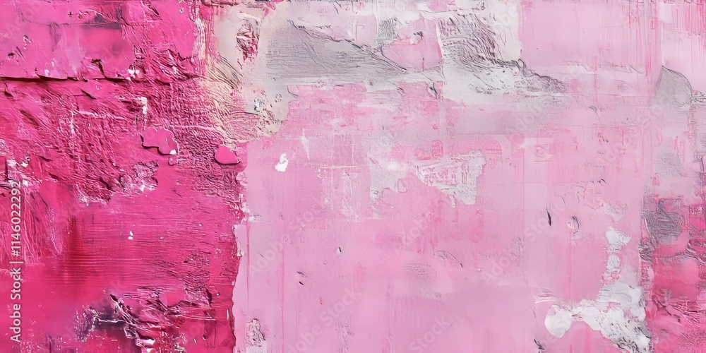 Poster pink concrete wall texture showcasing a vibrant and modern design. this pink concrete wall can enhan