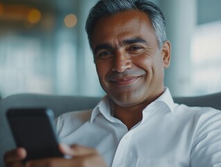 Obraz premium Businessman with a Smile
