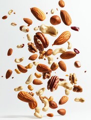 Obraz premium Nutritious Delight: A Collection of Healthy Snacks