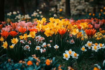 Fototapeta premium A beautiful floral flower plant generative ai picture