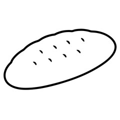 illustration of a slice of bread