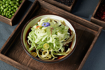 Celery with lemon vinegar