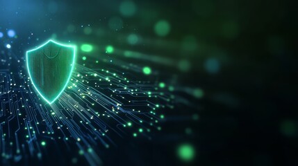 Cybersecurity Visual: Protecting Data in a Digital Landscape