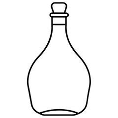 bottle isolated on white