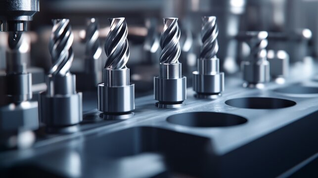 Industrial drilling and milling metal cutting tools featuring carbide cutter inserts are essential in workshops. These drills with interchangeable tungsten carbide heads enhance precision in CNC