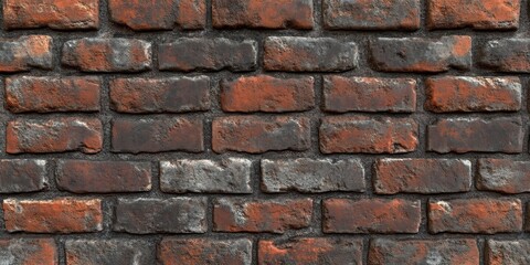 Obraz premium Bricks texture showcases a unique and detailed pattern, ideal for enhancing any design. This bricks texture provides versatility, adding depth and character to various creative projects involving