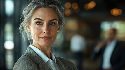 Confident Mature Businesswoman Portrait