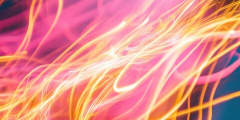 Obraz premium Sparkling Flames - Blurred Fire Effects