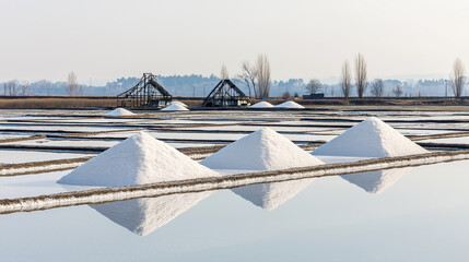 sea salt in factory