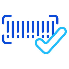 Barcode verification Duoline Icon