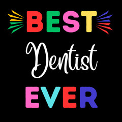 Best Ever Text Design with Heart Garland - Stylish Typography Art for Appreciation