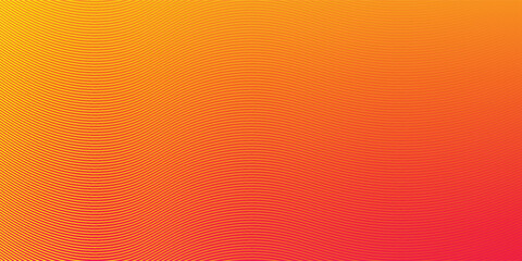 Modern orange abstract background with flowing wave lines. Dynamic wave. Smooth curve lines design element. Futuristic technology concept. Suit for cover, header, poster, banner, website