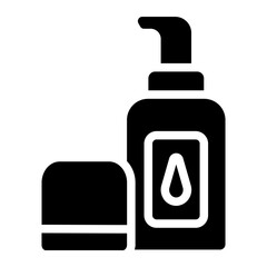 Fototapeta premium Foundation Solid Icon