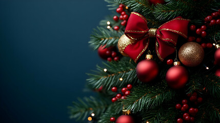 Decorate Festive Trees with Red & Gold Ornaments