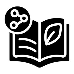 Laboratory notebook Solid Icon