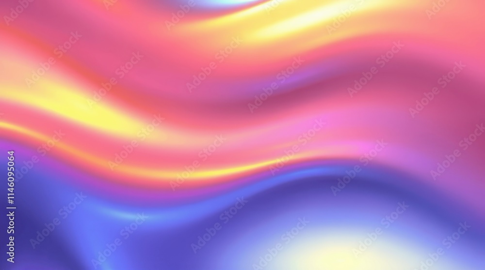 Aufkleber intense abstract gradient artwork with smooth transitions and lighting