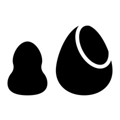Makeup sponge Solid Icon