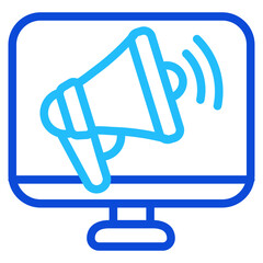 Marketing Duoline Icon