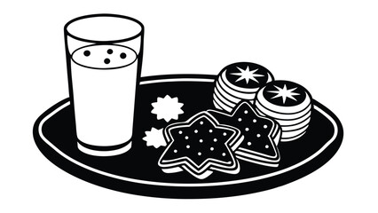  Christmas Cookies and Milk for Santa