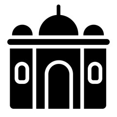 Mosque Solid Icon