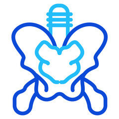 Pelvis Duoline Icon