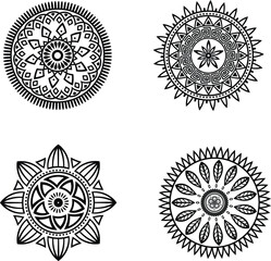 Spiritual mandala pattern