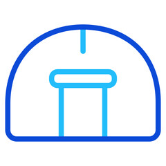 Refugee support Duoline Icon