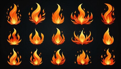 fire flames background