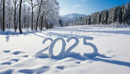 winter in the forest