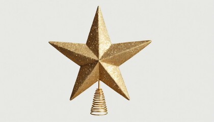 gold star on a white background