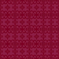 Crimson Elegance:  A delicate and intricate floral pattern in a rich, deep crimson hue, offering a sophisticated and timeless design. It evokes a sense of elegance and refinement.