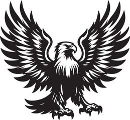 Egal bird vector art illustration