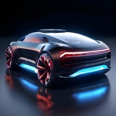 high tech technology concept design futuristic look