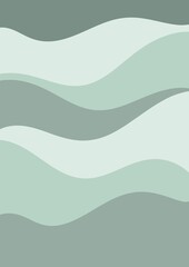 Fond de décoration avec montagne, neige et fleurs