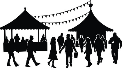 Christmas Market Stalls