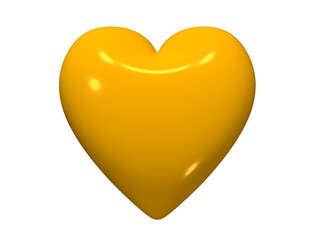 3D heart of gold