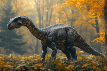 Brontosaurus  Dinosaur realistic Photo Images Real details skin texture