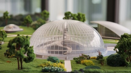 Obraz premium Crafting Tomorrow’s Architecture