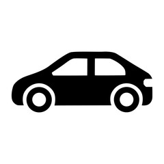 Car icon design in transparent background