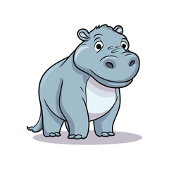 Hippo Illustration