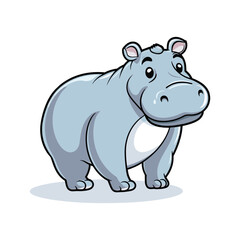 Hippo Illustration