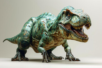 Fototapeta premium Heterodontosaurus Dinosaur realistic Photo Images Real details skin texture