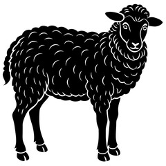 illustration of sheep