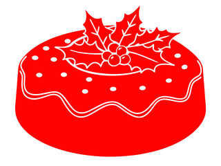 the cake
