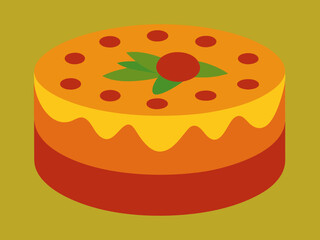 illustration of cake 
