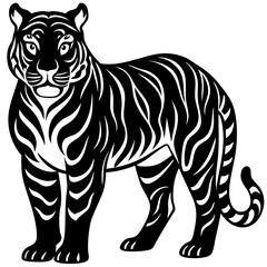 tiger vector illustration