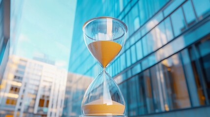 Creative hourglass design with flowing sand symbolizing fleeting moments perfect for contemplative artwork in a book page sketch style