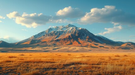 brown mountain under blue sky during daytime