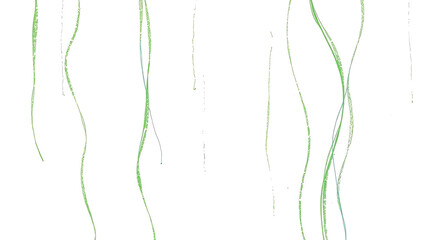 "Abstract Green and Colorful Background with Waves and Lines, Copy Space Design"

